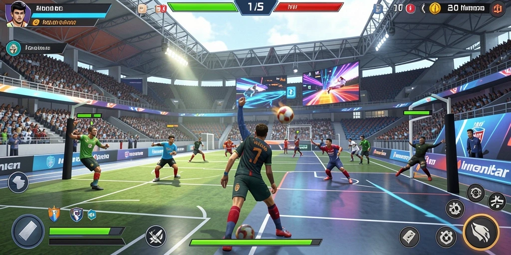 nx888 - Screenshot menampilkan mode permainan baru yang ditambahkan.